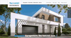 Desktop Screenshot of normstahl.de