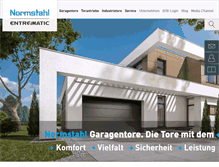 Tablet Screenshot of normstahl.de